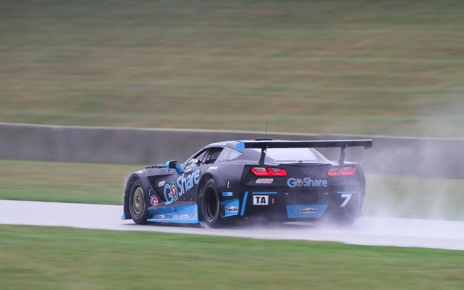 Challenging Weekend for GoShare Corvette at Road America